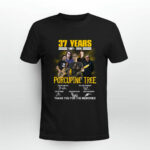 Porcupine Tree 37 Years 1987 2024 Signature Thank You For The Memories 3 T Shirt