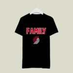 Portland Trail Blazers Family 4 T Shirt