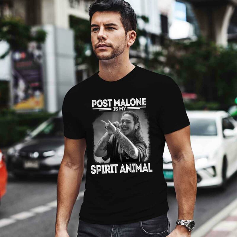 Post Is My Spirit Animal Malone Rapper Fans 0 T Shirt
