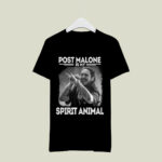 Post Is My Spirit Animal Malone Rapper Fans 3 T Shirt