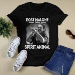 Post Is My Spirit Animal Malone Rapper Fans 4 T Shirt