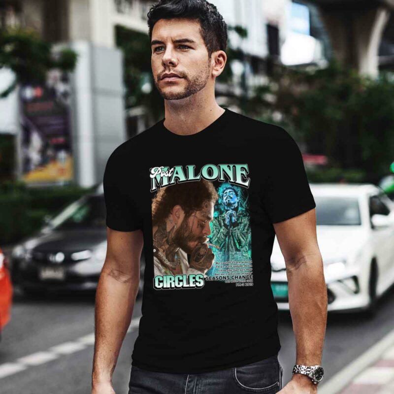 Post Malone Circles Inspired 0 T Shirt
