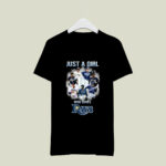 Pretty Just a girl who loves Tampa Bay Rays signatures 3 T Shirt
