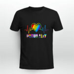 Proud Ally LGBTQ Lesbian Gay Bisexual Trans Pan Support 2 T Shirt