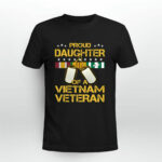 Proud Daughter Of A Vietnam Veteran Military 4770 T Shirt