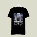 Public Enemy 39th Anniversary Thank You For The Memories 2 T Shirt