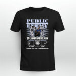 Public Enemy 39th Anniversary Thank You For The Memories 4 T Shirt