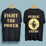 Public Enemy Fight The Power 4 T Shirt