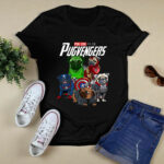 Pug Dog Pugvengers 3 T Shirt