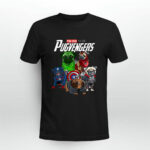 Pug Dog Pugvengers 4 T Shirt