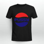 Pussy Pepsi Parody Logo 3 T Shirt