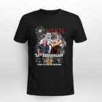 Queen 54th Anniversary 1970 2024 Thank You For The Memories 2 T Shirt