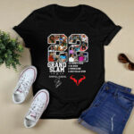 Rafael Nadal 22 Grand Slam 14 French Open 4 US Open 2 Wimbledon 2 Australia Open 4 T Shirt