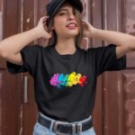Rainbow gay frog 1 T Shirt