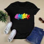 Rainbow gay frog 4 T Shirt