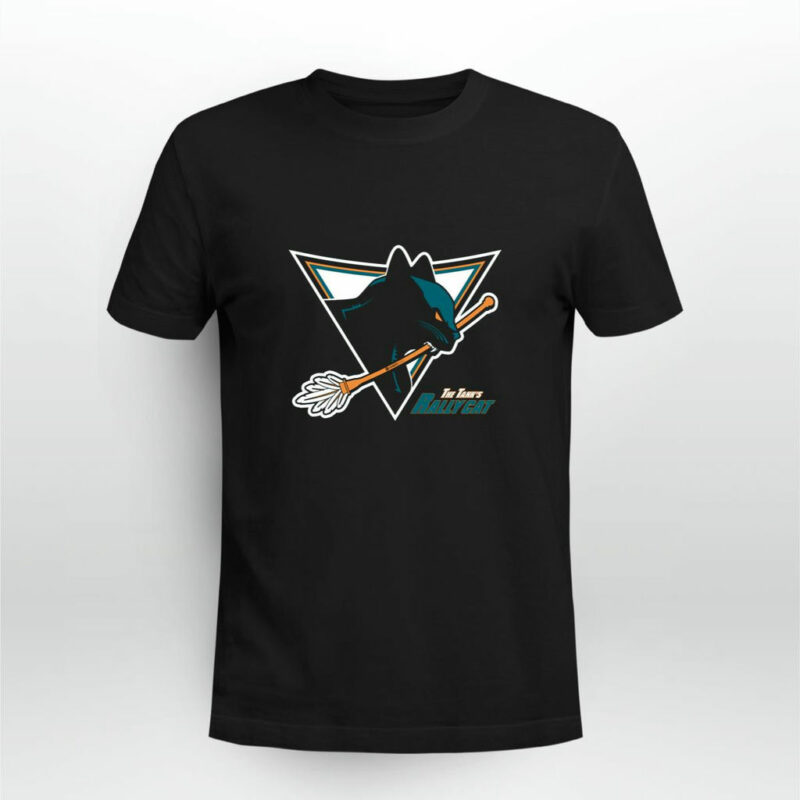 Rally Cat San Jose Sharks 0 T Shirt