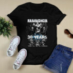 Rammstein 30 Years Of 1994 2024 3 T Shirt