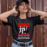 Ramones 50 Years Of 1974 2024 Thank You For The Memories 1 T Shirt