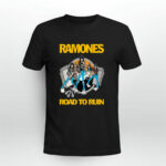 Ramones Band Road To Ruin Album 2 T Shirt