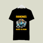 Ramones Band Road To Ruin Album 3 T Shirt