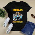 Ramones Band Road To Ruin Album 4 T Shirt