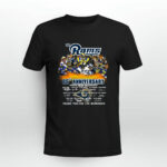 Rams 85th Anniversary 1936 2021 Thank You For The Memories Signatures 3 T Shirt