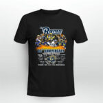 Rams 88th Anniversary 1936 2024 Thank You For The Memories Signatures 4 T Shirt