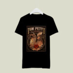 Rare Tom Petty the Heartbreakers Black 2 T Shirt