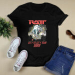 Ratt city to city tour 1989 4 T Shirt