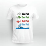 Read across America day Dr Seuss Red Fish Blue Fish 4 T Shirt