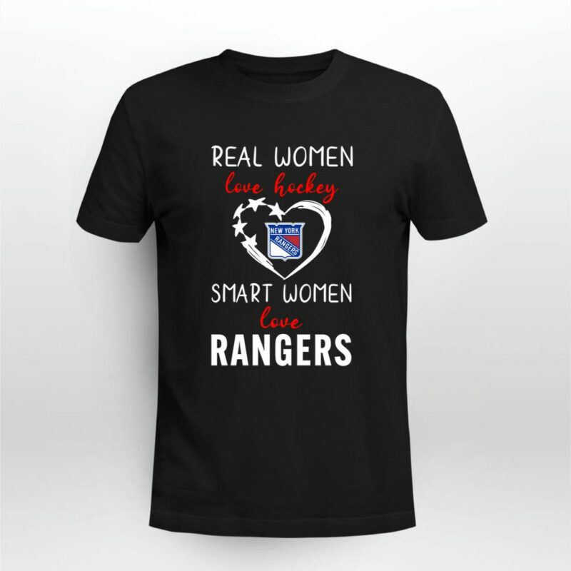 Real Women Love Hockey Smart Women Love New York Hockey 2023 0 T Shirt