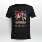 Red Hot Chili Peppers 1983 2024 41 Years Anniversary Thank You for The Memories Signatures 2 T Shirt