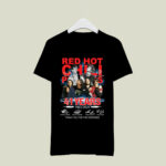 Red Hot Chili Peppers 1983 2024 41 Years Anniversary Thank You for The Memories Signatures 3 T Shirt