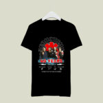 Red Hot Chili Peppers 40 Years 1983 2023 Signature Thank You For The Memories 2 T Shirt
