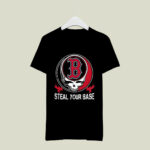 Red Sox Grateful Dead Steal Your Base 3 T Shirt