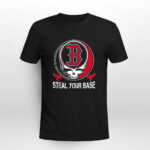 Red Sox Grateful Dead Steal Your Base 4 T Shirt