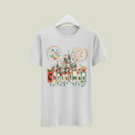 Retro Disneyland Christmas Crewneck Mickey Is Tree Farm Mickey and Friends Disney Family 5 T Shirt