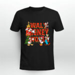 Retro Walt Disneyworld Mickey Minnie Mickey Disneyland Christmas 2 T Shirt