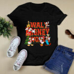 Retro Walt Disneyworld Mickey Minnie Mickey Disneyland Christmas 4 T Shirt