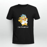 Rick And Morty Fusion Pikachu Im Pikarick 3 T Shirt