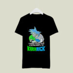 Rick and Morty I turned Myself into a Saiyan Morty Im Kakarick 3 T Shirt