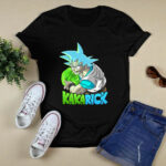 Rick and Morty vs DBZ Kakarick 4 T Shirt