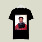 Robert Downey Jr Mugshot Iron Man Tony Stark 4 T Shirt