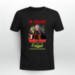 Robert Plant The Man The Myth The Legend 76 Years 1948 2024 3 T Shirt