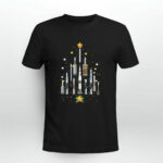 Rocket Christmas Tree 4317 T Shirt