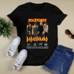 Rocktober Def Leppard Thank You For The Memories 4 T Shirt