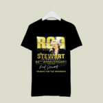 Rod Stewart In Concert 60th Anniversary Thanks For The Memories Signature 2 T Shirt