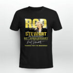 Rod Stewart In Concert 60th Anniversary Thanks For The Memories Signature 4 T Shirt