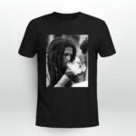 Rui Wearing Bob Marley Smoking 2 T Shirt