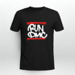 Run DMC Official Graffiti Logo 2 T Shirt